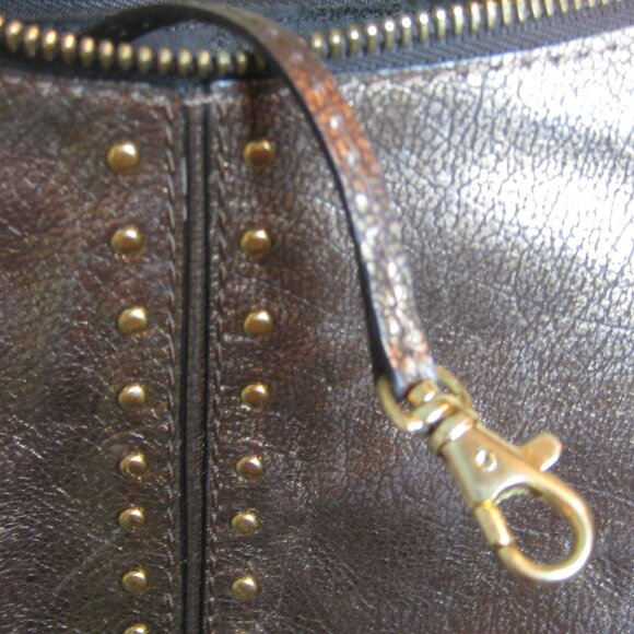 Michael Kors Metallic Bronze hobo purse - Picture 6 of 6